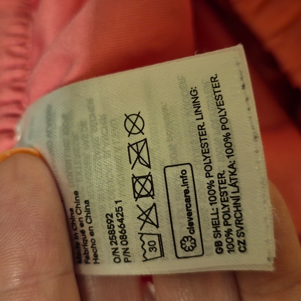 H&M Pink High-Low Pleated Skirt - Picture 4 of 5